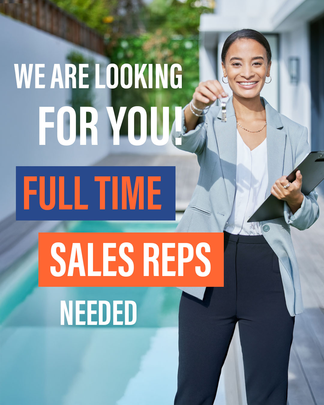 We Are Looking For You! We are looking for you!