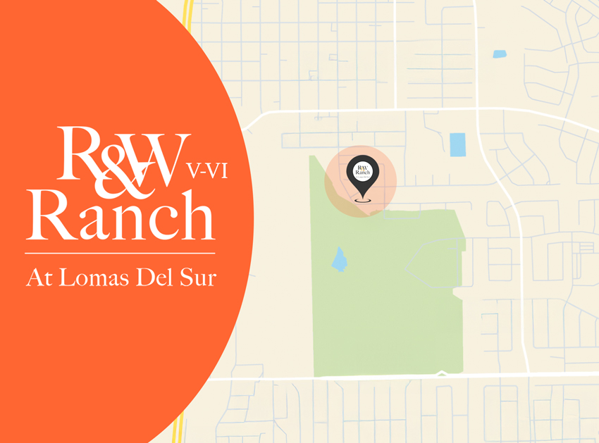 R&w ranch phase 5-6 at lomas del sur subdivision location